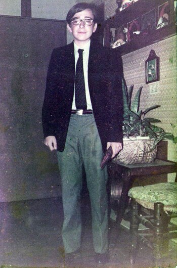 Federico Lorenz en su primer