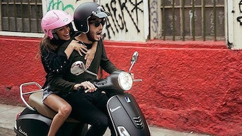 Tini y Yatra rodando “Cristina”