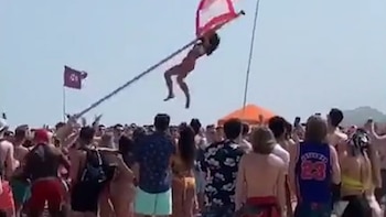 El video de la caída