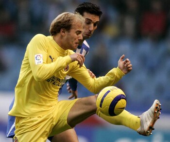 Lionel Scaloni, con Irureta como