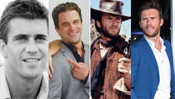 Algunos galanes de los 70 y 90 heredaron su aspecto a sus hijos (Fotos: Instagram)