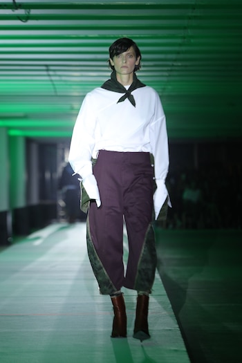 Un tradicional buzo de JT