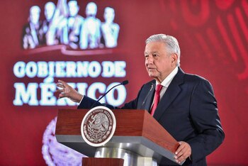 El presidente de México, Andrés