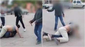 Otros menores intervinieron para quitarle