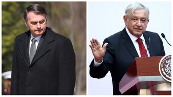 Jair Bolsonaro y Andrés Manuel