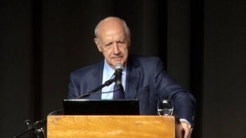 Roberto Lavagna habló en un