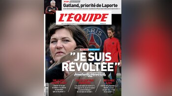 La tapa de L’Equipe con las declaraciones de la madre de Adrien Rabiot