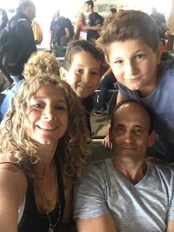 La familia completa: Carla, Nacho,