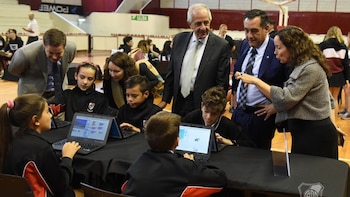 El presidente de River, Rodolfo