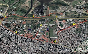 El recorrido de la carrera