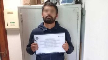 Alcaraz fue detenido en Mar