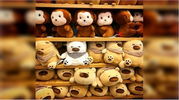 Los peluches representan el 8%