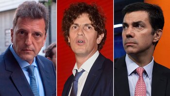 Sergio Massa, Martín Lousteau y