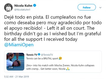 El mensaje que publicó Kuhn