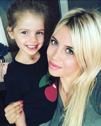 Wanda Nara llegó a la