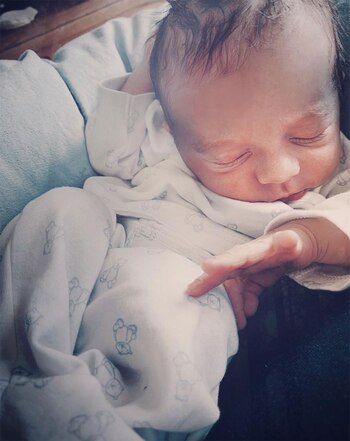 Junto a esta tierna foto