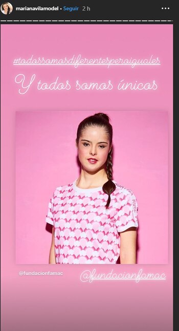 La modelo española Marian Ávila