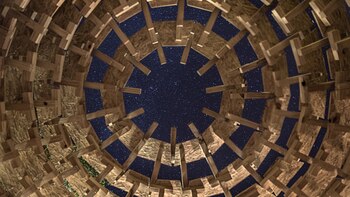 Mirá cómo lucen de noche