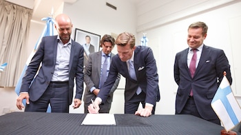 El ministro de Transporte, Guillermo