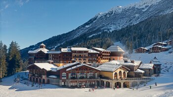 Vista de Valmorel, en Francia.