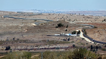 La valla que separa Israel