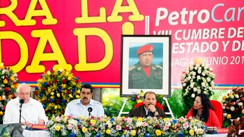 Nicolás Maduro y Daniel Ortega