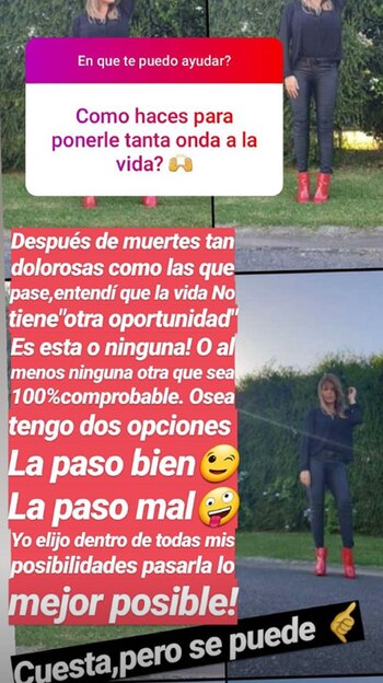 Nazarena Vélez tiene más de