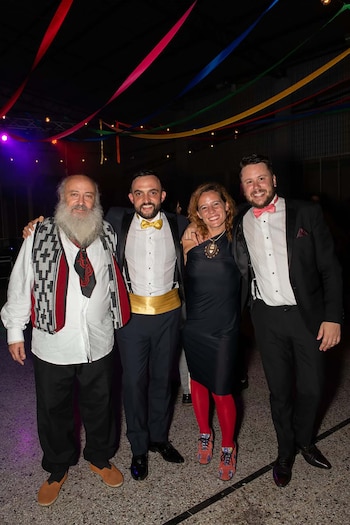 Emilio Pérsico y “La Colo”,