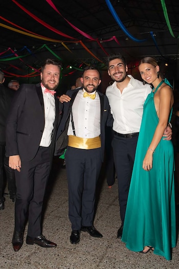 Con Facundo Moyano y su