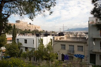 El vecindario Koukaki, cercano a