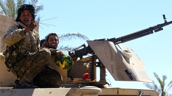 Fuerzas kurdas en Siria. (Reuters)