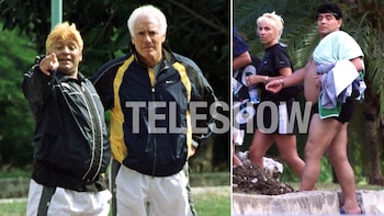 Guillermo Coppola y Claudia Villafañe