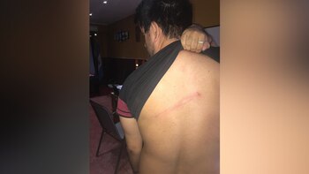 Lucas Córdoba mostró en Twitter