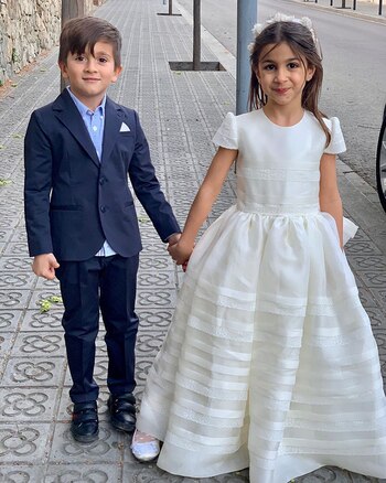 Thiago Messi y Lia Fábregas (@antoroccuzzo88)