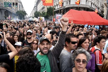 Miles de ciudadanos acudieron a