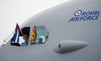 El avión de la fuerza