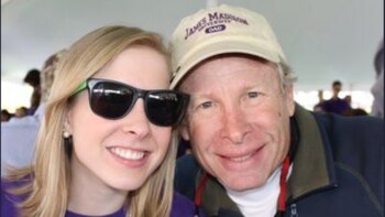 Alison Parker y su padre,