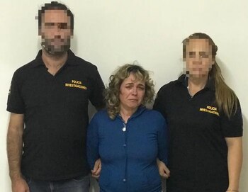 Verónica González lloró al momento