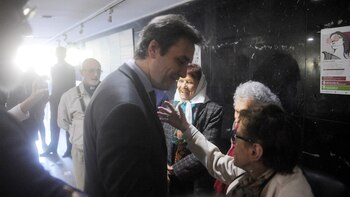 Ramos Padilla al llegar al