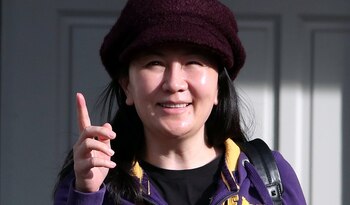 Meng Wanzhou sale de la