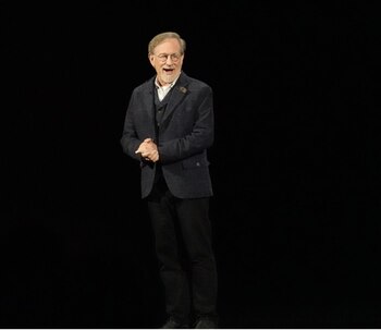 Steven Spielberg en el evento