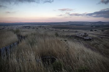 Un antiguo tanque en la