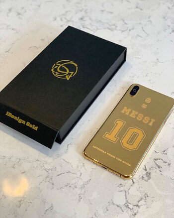 El iPhone de oro de