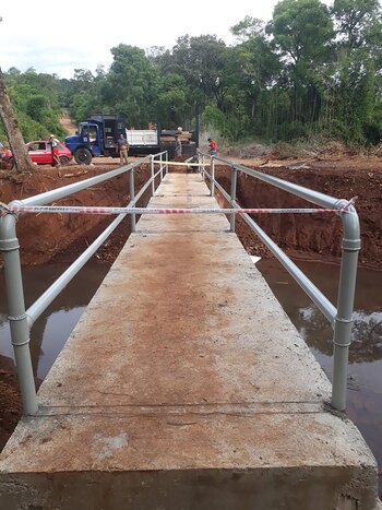 Imágenes de la construcción del