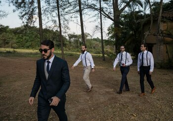 Pocaterra (izquierda) y algunos de