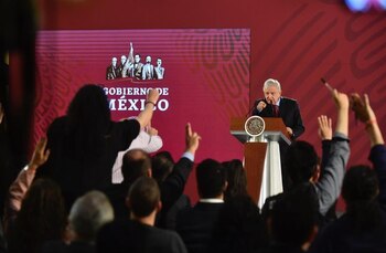 El presidente mexicano, Andrés Manuel