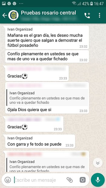 “Mañana es el gran día,