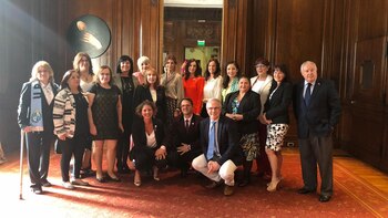 La reina Letizia mantuvo un