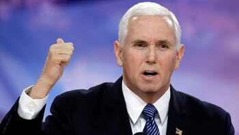 Mike Pence, vicepresidente de EEUU