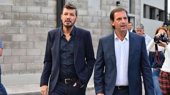 Marcelo Tinelli y Ariel Sujarchuk